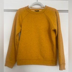 Topshop Burnt Orange Crew Neck Sweatshirt